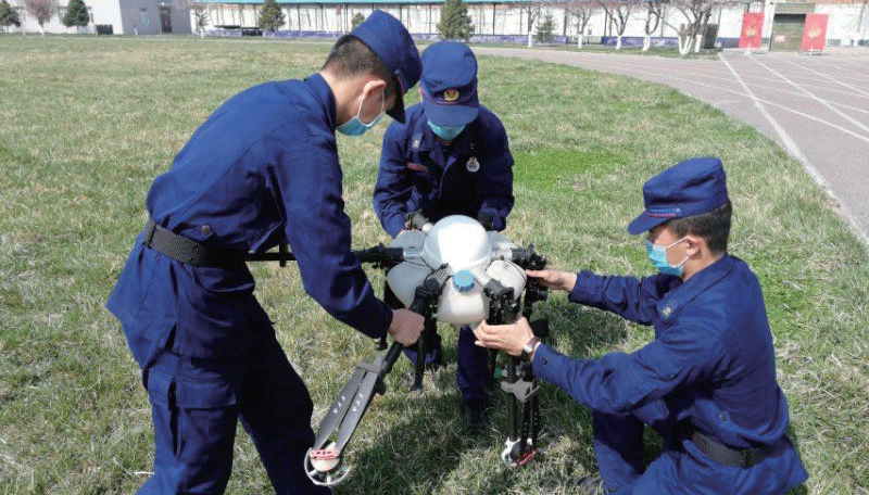 新疆伊犁森林消防无人机驾驶员培训服务案例